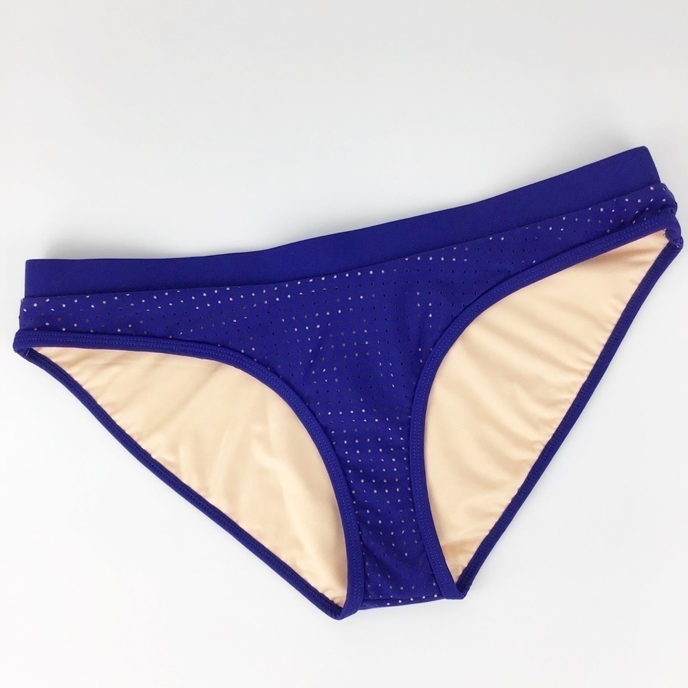 Fabletics Blue Valentina Bikini Bottom l Medium